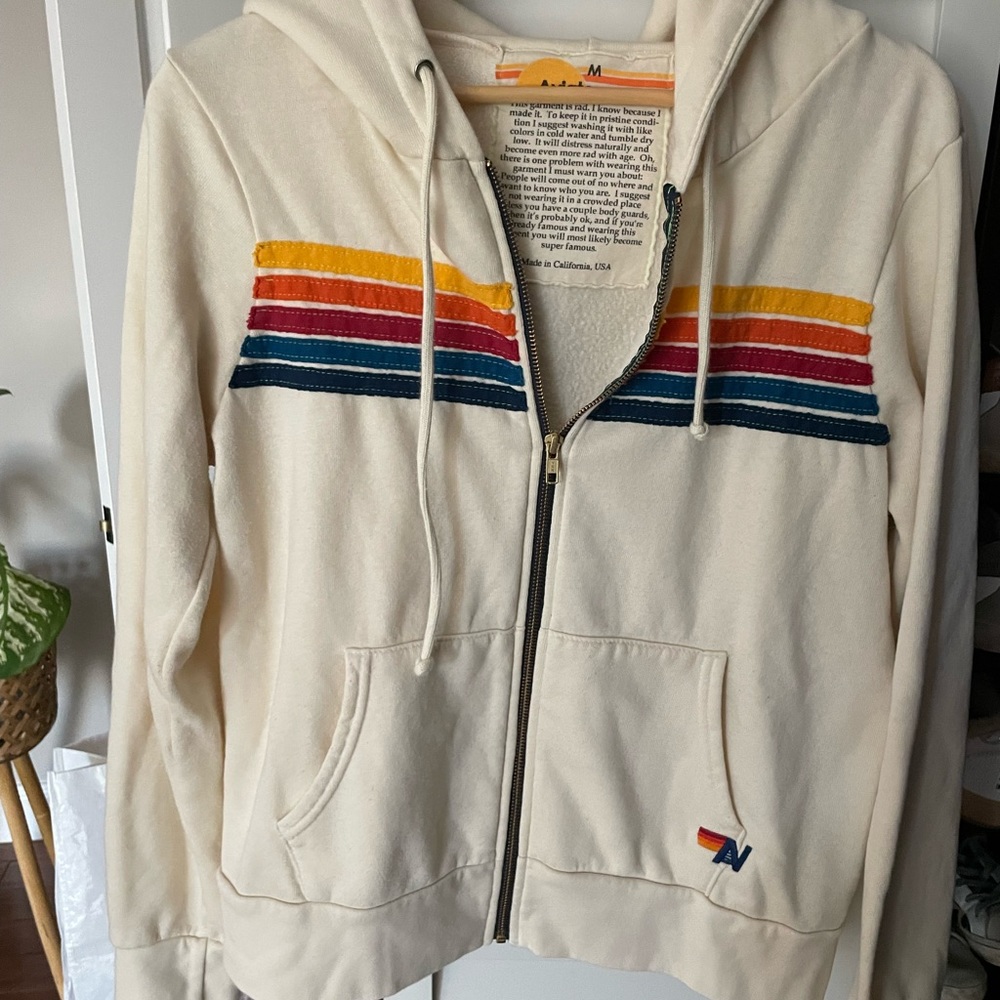 Aviator nation 5 zip hoodie